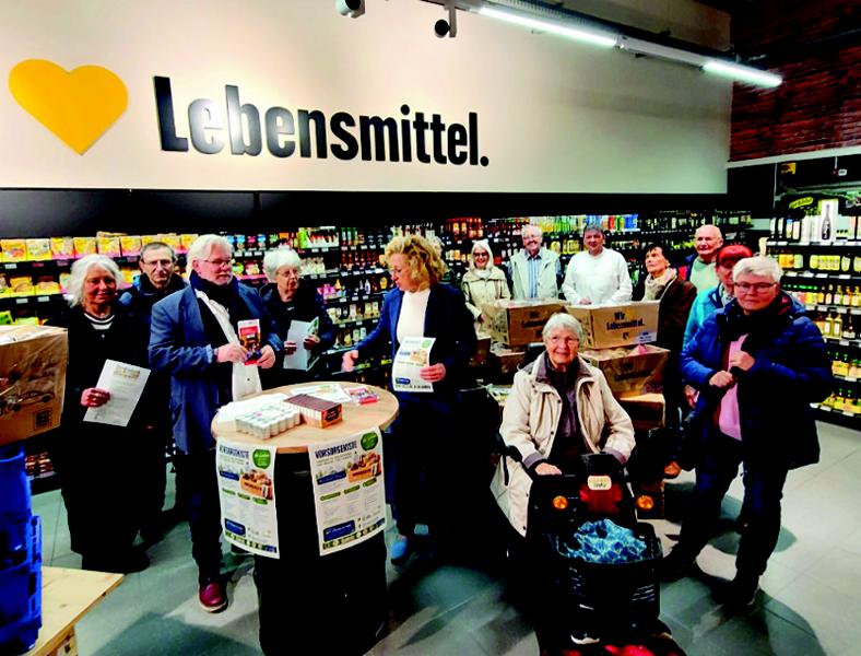 Vorstellung der neuen Vorsorgekiste beim EDEKA Alt Laatzen